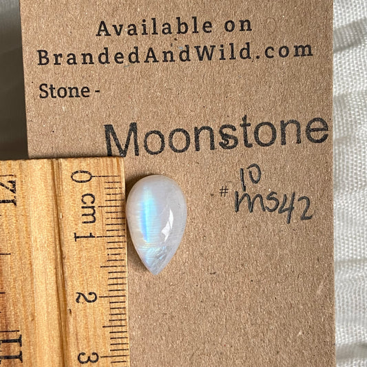 Moonstone cabochon - Ms42 905C76DC-7D8A-4000-92A6-28DFBA63752E Brandedandwild.com