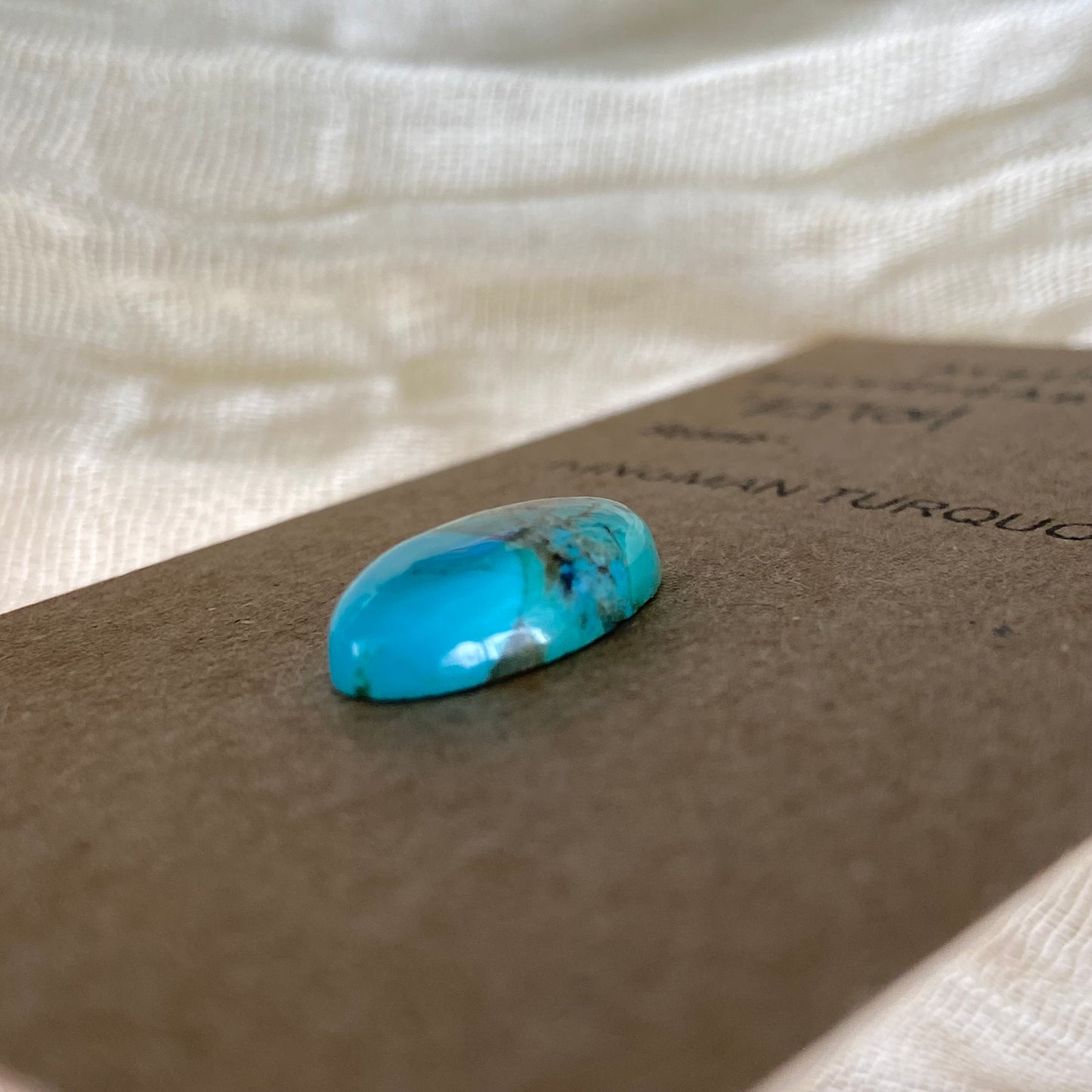 Kingman Turquoise Cabochon - KT104 90649B55-EF31-45E2-8655-F816EBC76A2A Brandedandwild.com