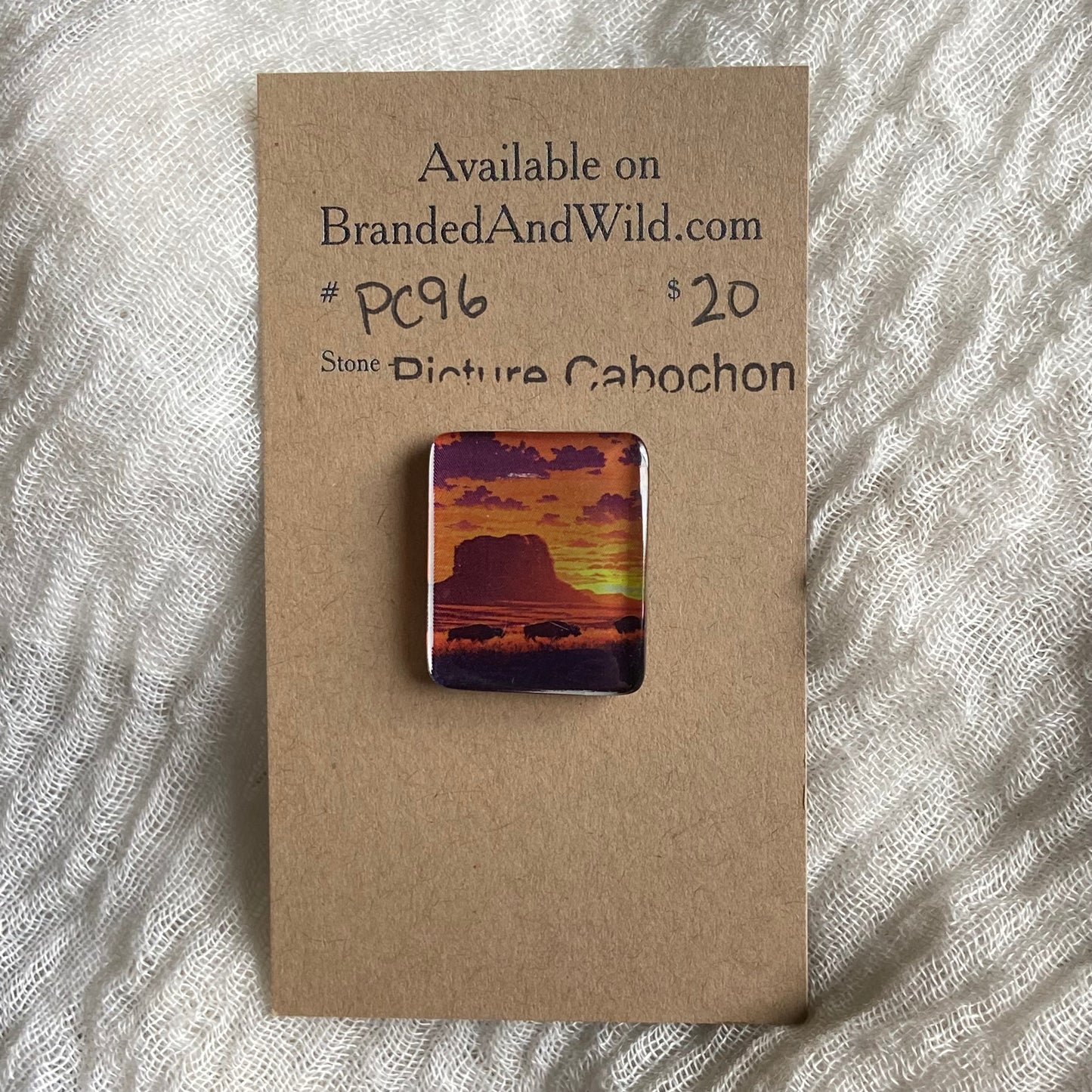 Picture Cabochon - Cabochon - PC96 906F36A1-16AD-411F-858F-57954543F2C7 Brandedandwild.com