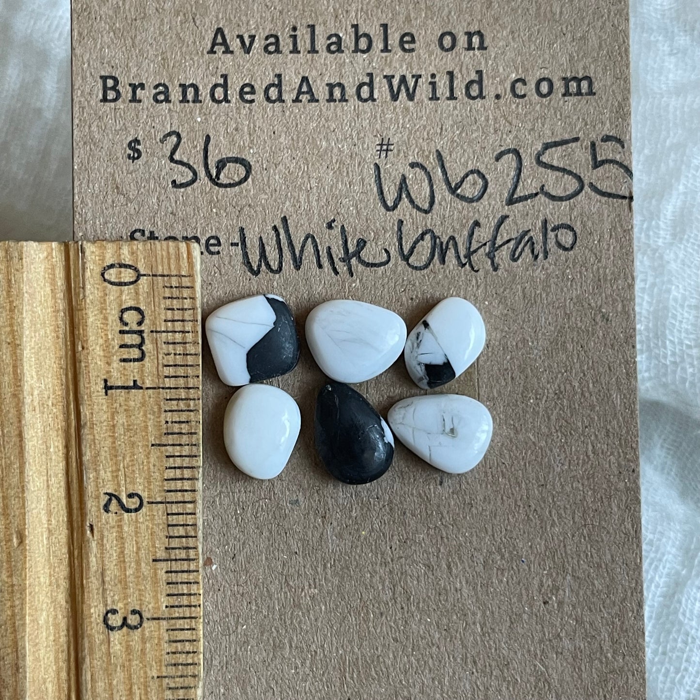 White Buffalo Cabochon - WB255
