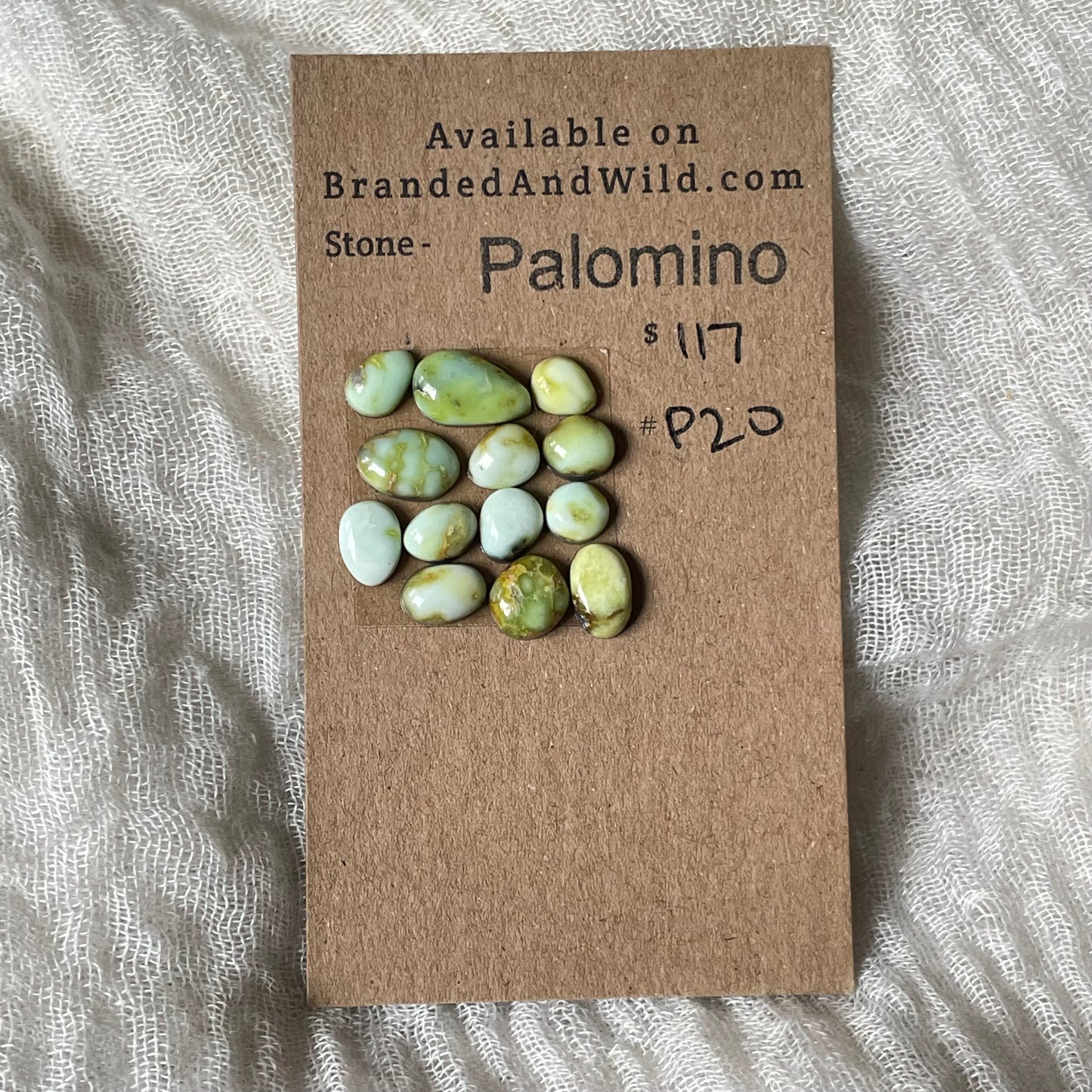 Palomino Cabochon - P20 90A4DB9D-A573-4C30-A16F-C8064C753A9B Brandedandwild.com