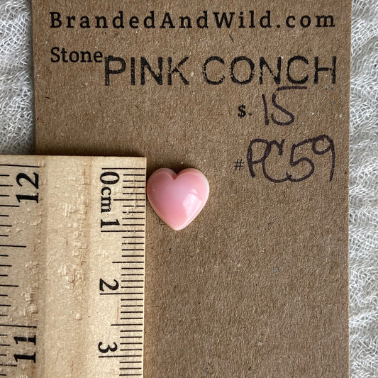 Pink Conch Cabochon - PC59