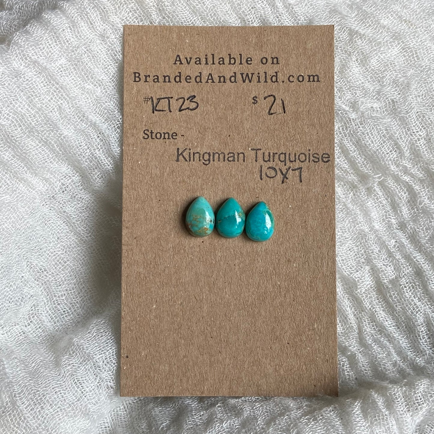 Kingman Turquoise Cabochon - KT23