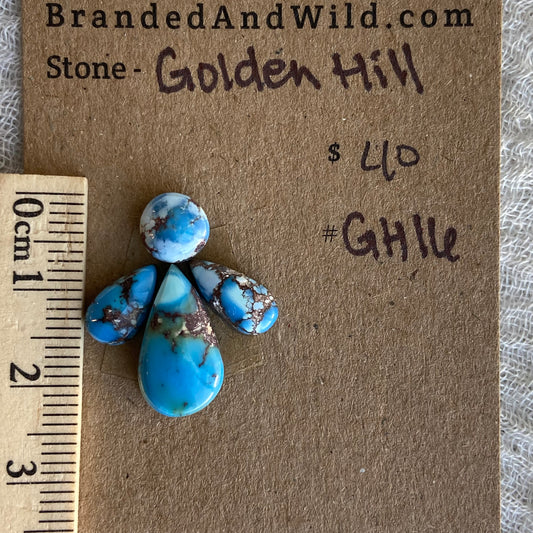 Golden Hill Cabochon - GH16