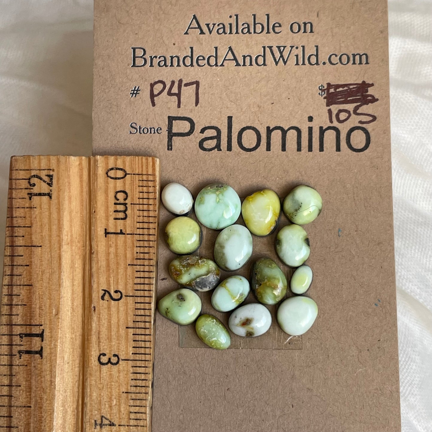 Palomino Cabochon - P47 9174B77A-72AF-44A6-B0F0-7AED9F74894D Brandedandwild.com