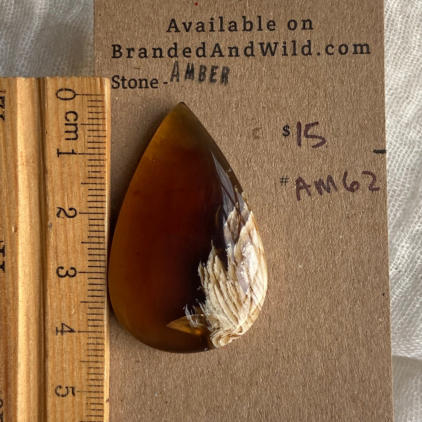 Amber Cabochon AM62