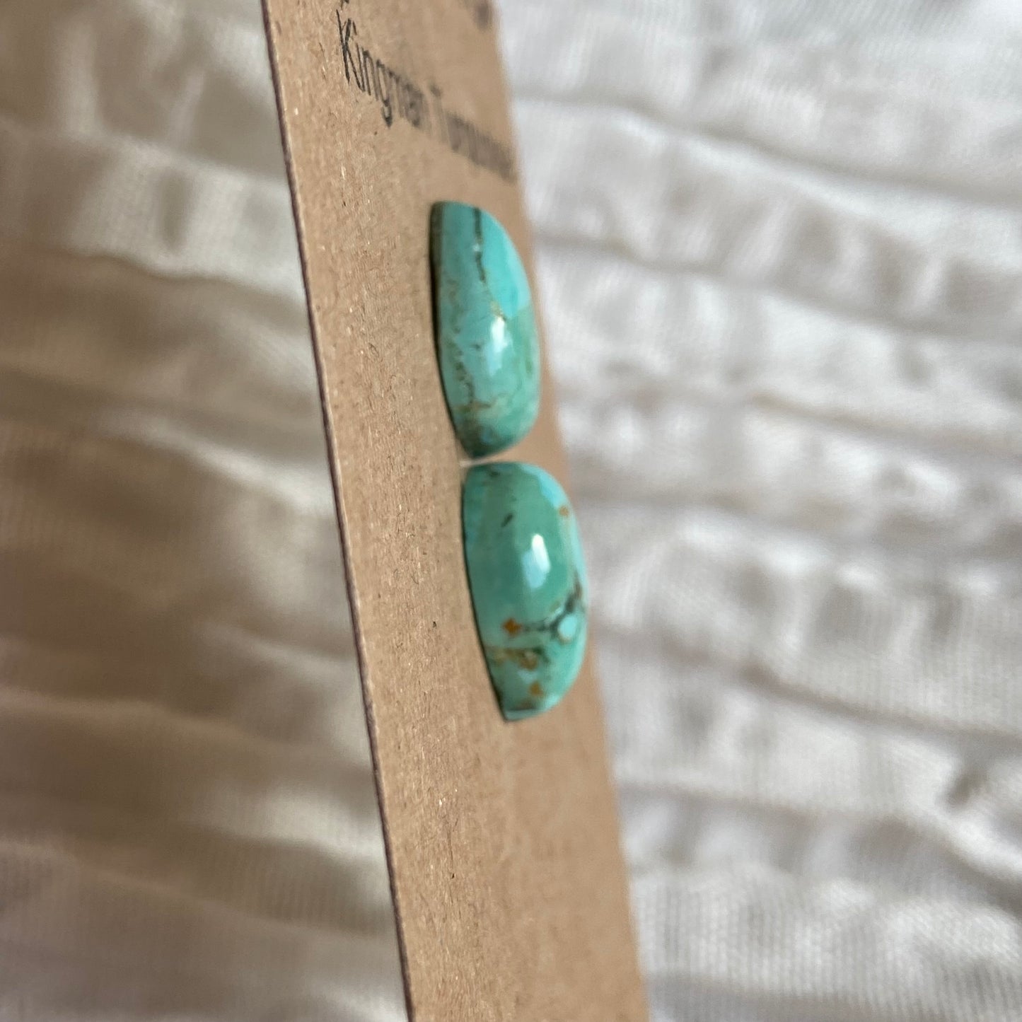 Kingman Turquoise Cabochon - KT102 91DAFBED-10E2-4243-8DA9-C4AC82B13E7A Brandedandwild.com