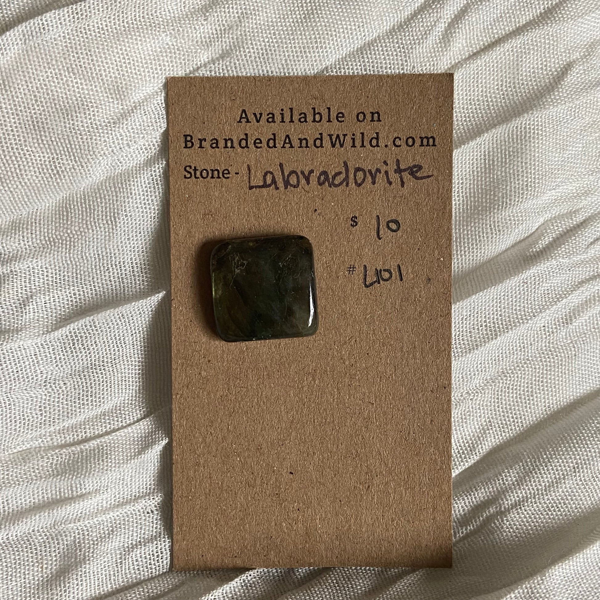Labradorite Cabochon - L101 9202F2B2-7511-4053-8076-A73B9CDBE89C Brandedandwild.com