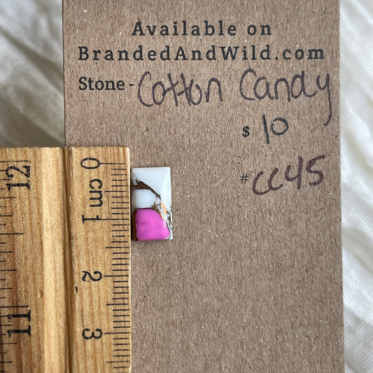 Cotton Candy Cabochon - CC45 9208F678-DDD8-48B1-9CE6-C9492EDB6AAE Brandedandwild.com