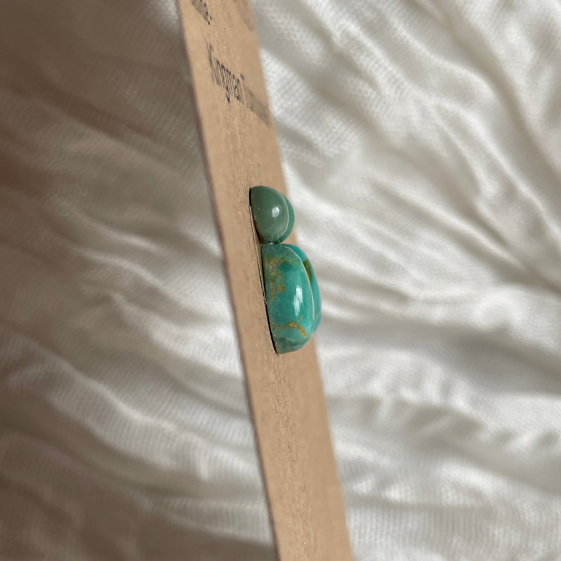 Kingman Turquoise Cabochon - KT105 9212B136-F9AC-4C58-B01F-D2215DE1AB94 Brandedandwild.com