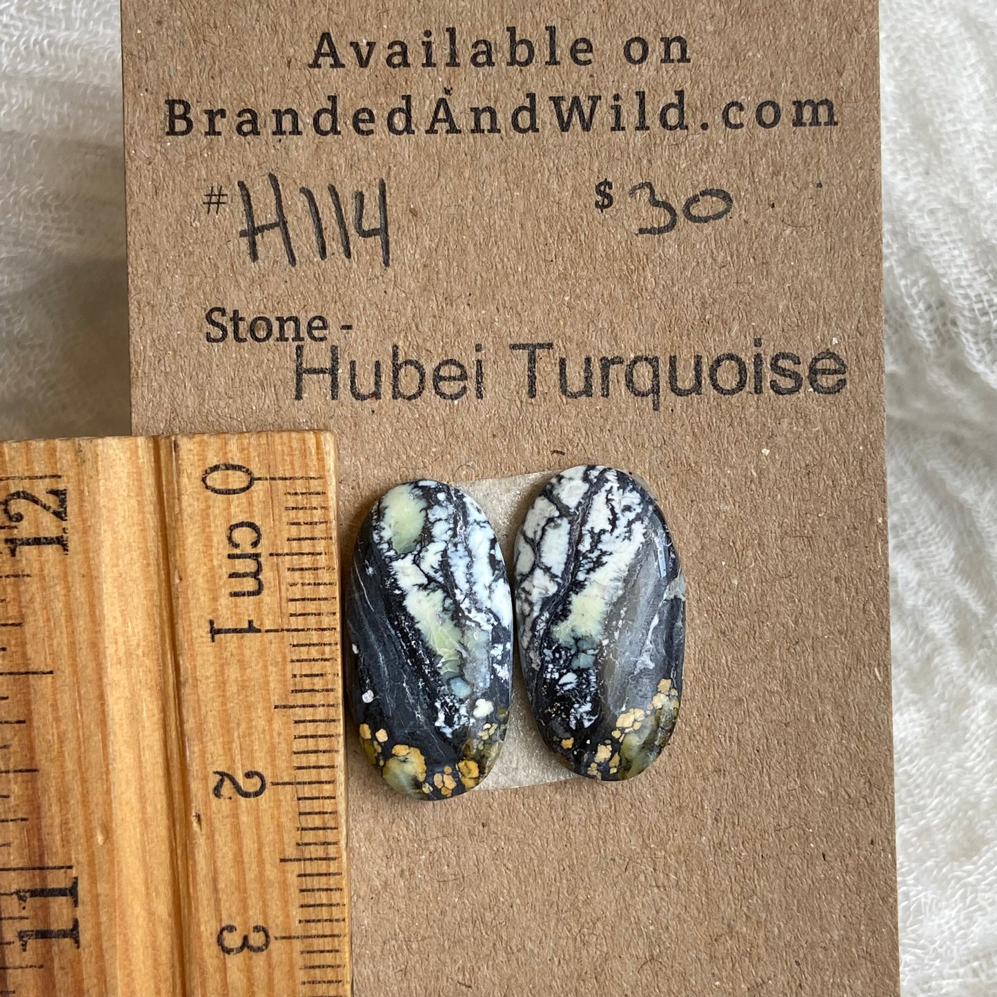 Hubei Turquoise Cabochon - H114