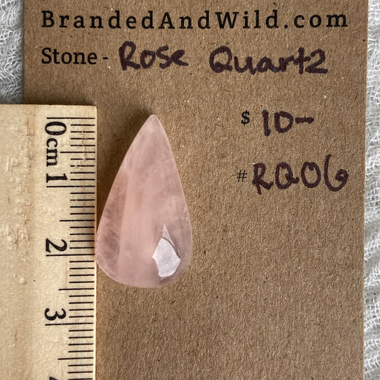 Rose Quartz Cabochon - RQ06