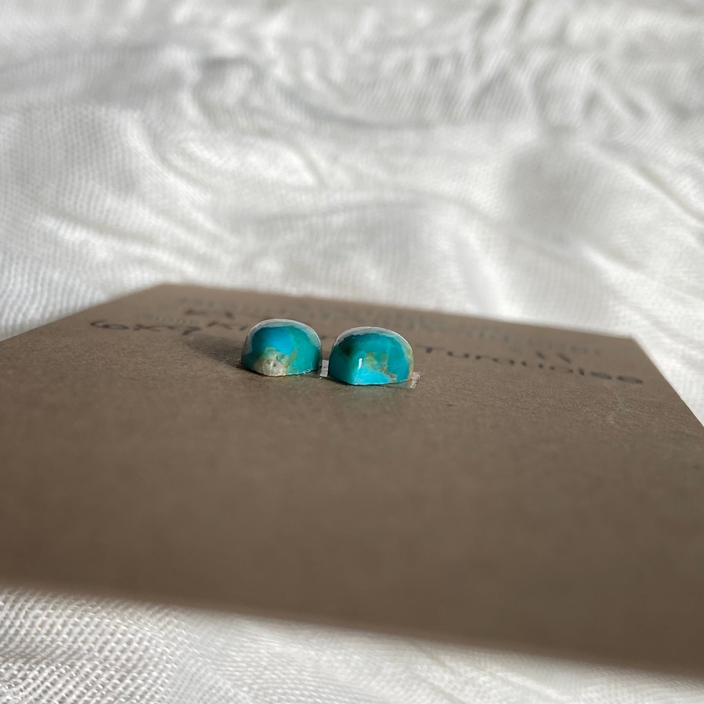 Kingman Turquoise Cabochon - KT26 924D5D81-7D84-4EC0-843C-53AFF5AA719E Brandedandwild.com