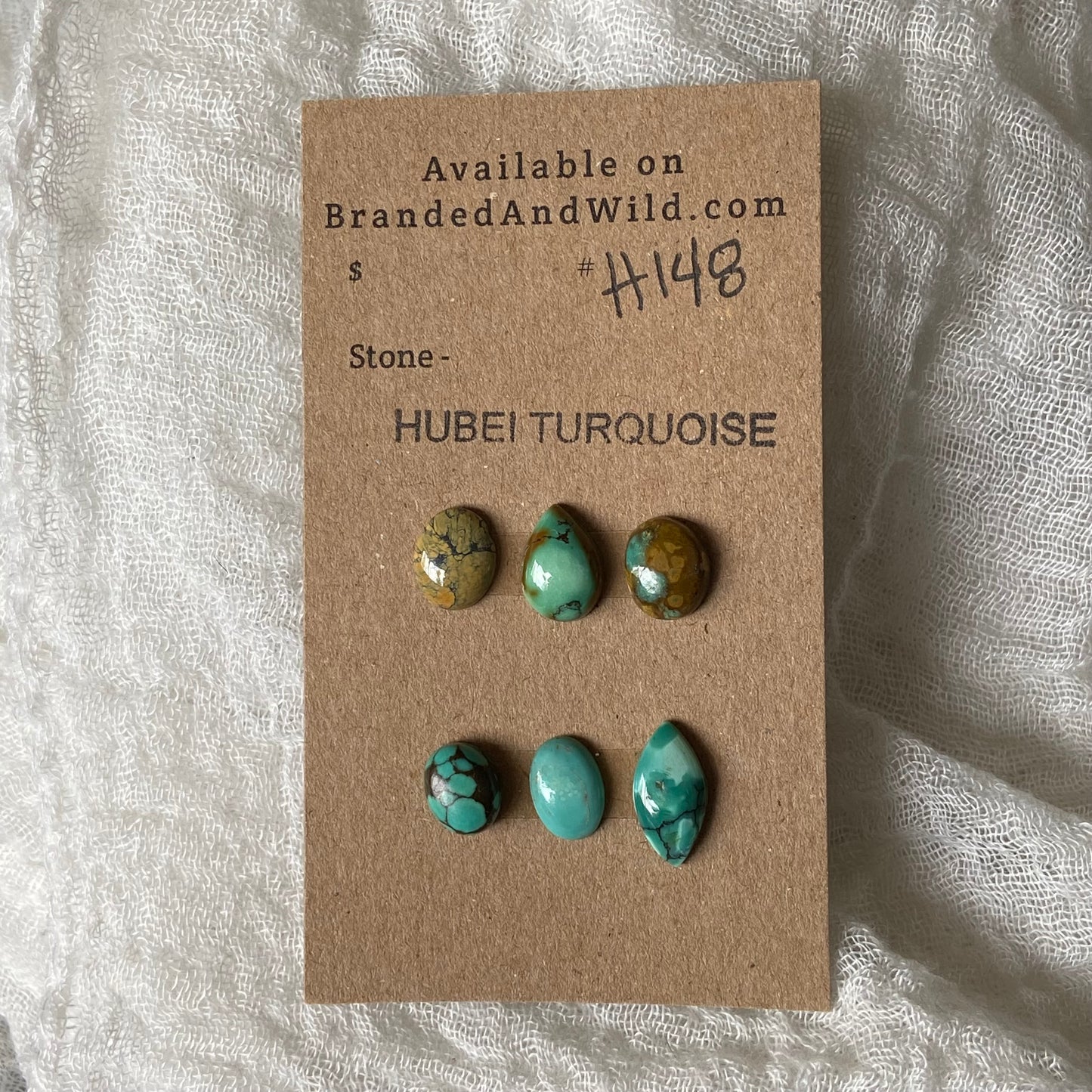 Hubei Turquoise Cabochon - H148