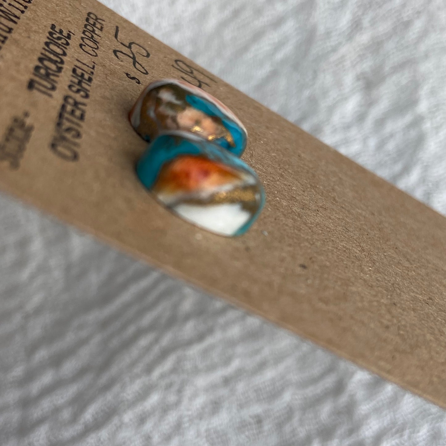 Turquoise, Oyster Shell, Copper - TOC49
