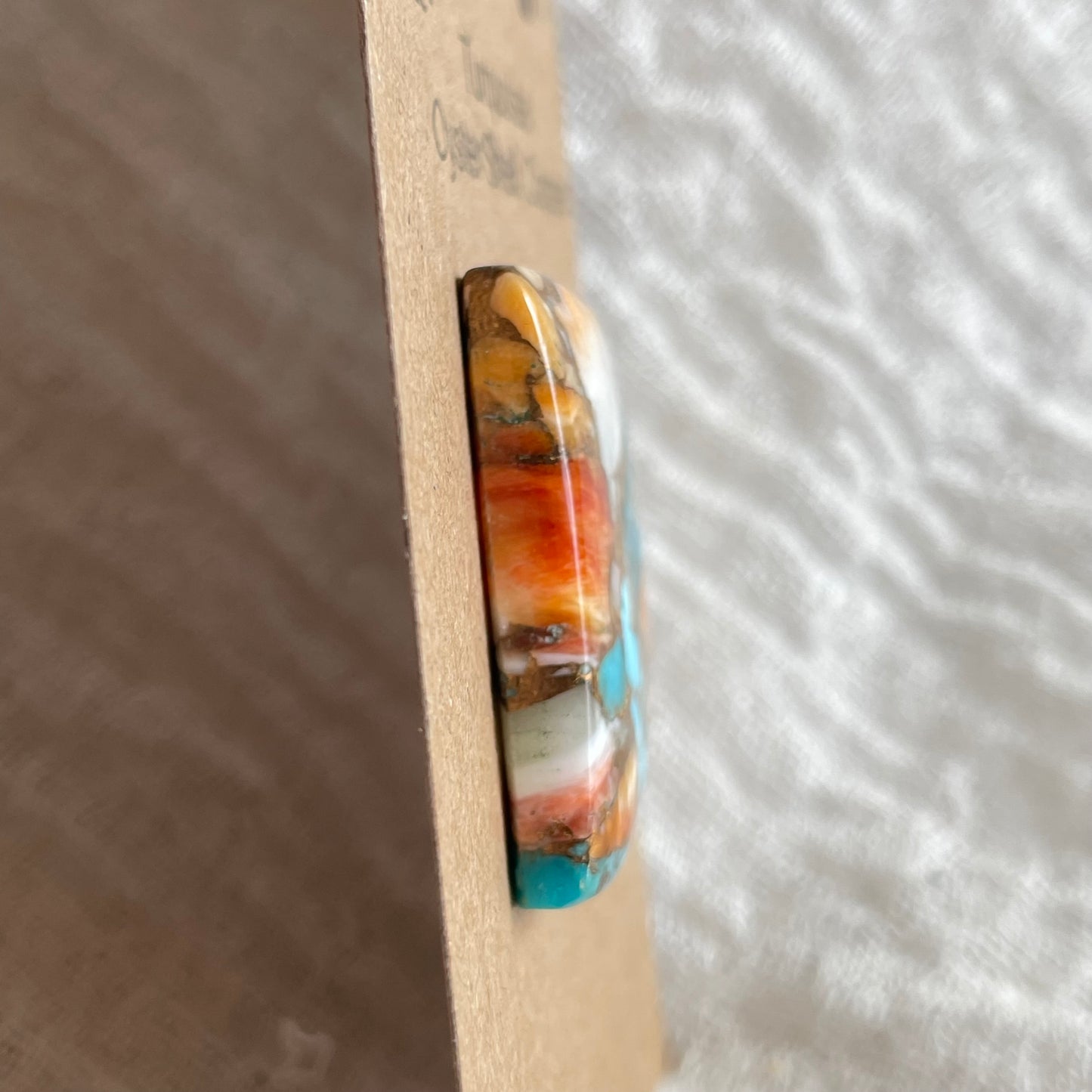 Turquoise, Oystershell, Copper Cabochon - TOC7 927C4AEA-FCAA-498D-9059-29007B42A81D Brandedandwild.com