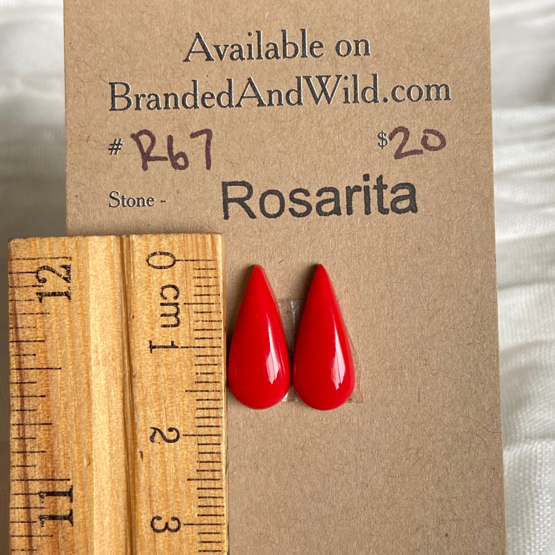 Rosarita - Cabochon - R67 927D5084-AAC2-4F7D-9ED9-E2242E2CF056 Brandedandwild.com