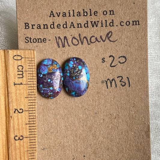 Mohave Cabochon - M31 Cabochon 9283A357-2042-44DB-AB77-5904194F37F5 Brandedandwild.com