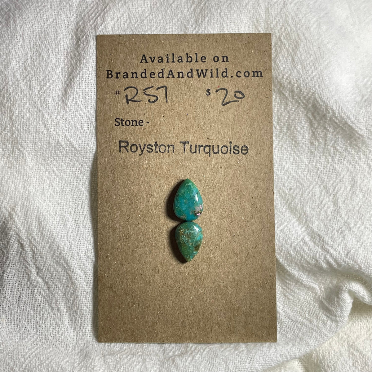 Royston Turquoise Cabochon - R24