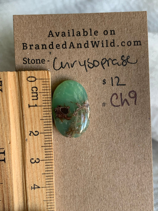 Chrysoprase Cabochon - Ch9