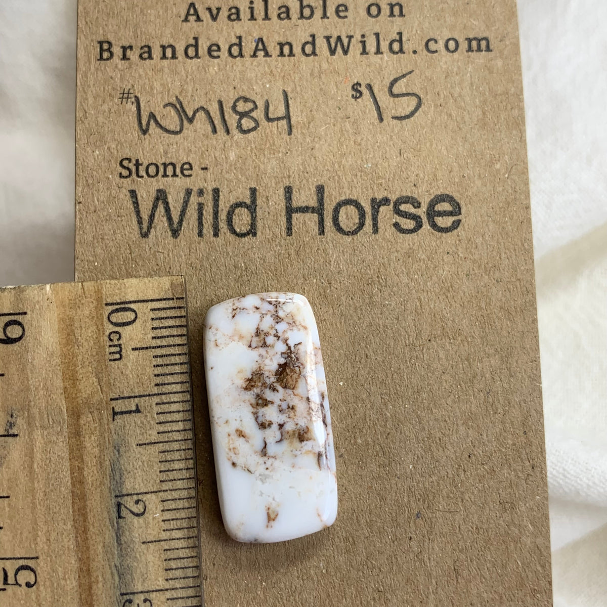 Wild Horse Cabochon - WH184 92CDCF61-4EF1-42AF-85FF-F328626073A0 Brandedandwild.com