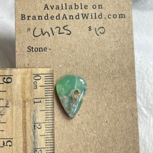 Chrysoprase Cabochon - CH125 92CFCF18-8C4A-4B78-B4FB-FFB51239CBA4 Brandedandwild.com