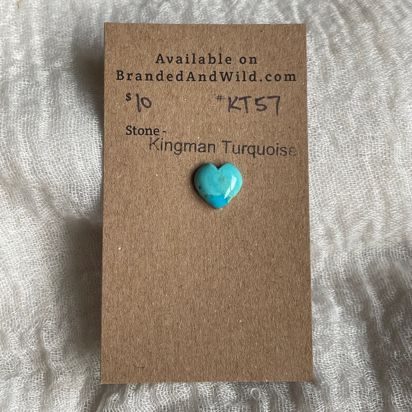 Kingman Turquoise Cabochon - KT57 92D03C87-8888-426B-B6EC-4648154598AE Brandedandwild.com