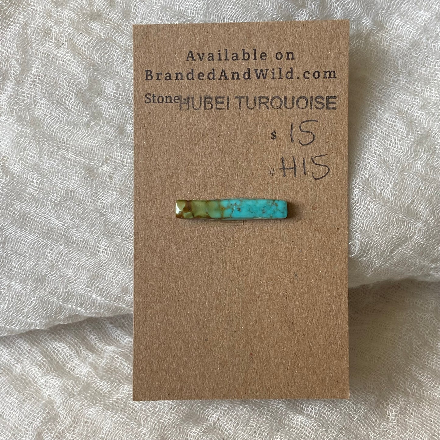 Hubei Turquoise Cabochon - H15 92D4AC46-1D83-466B-84F3-E8FADB496CC9 Brandedandwild.com