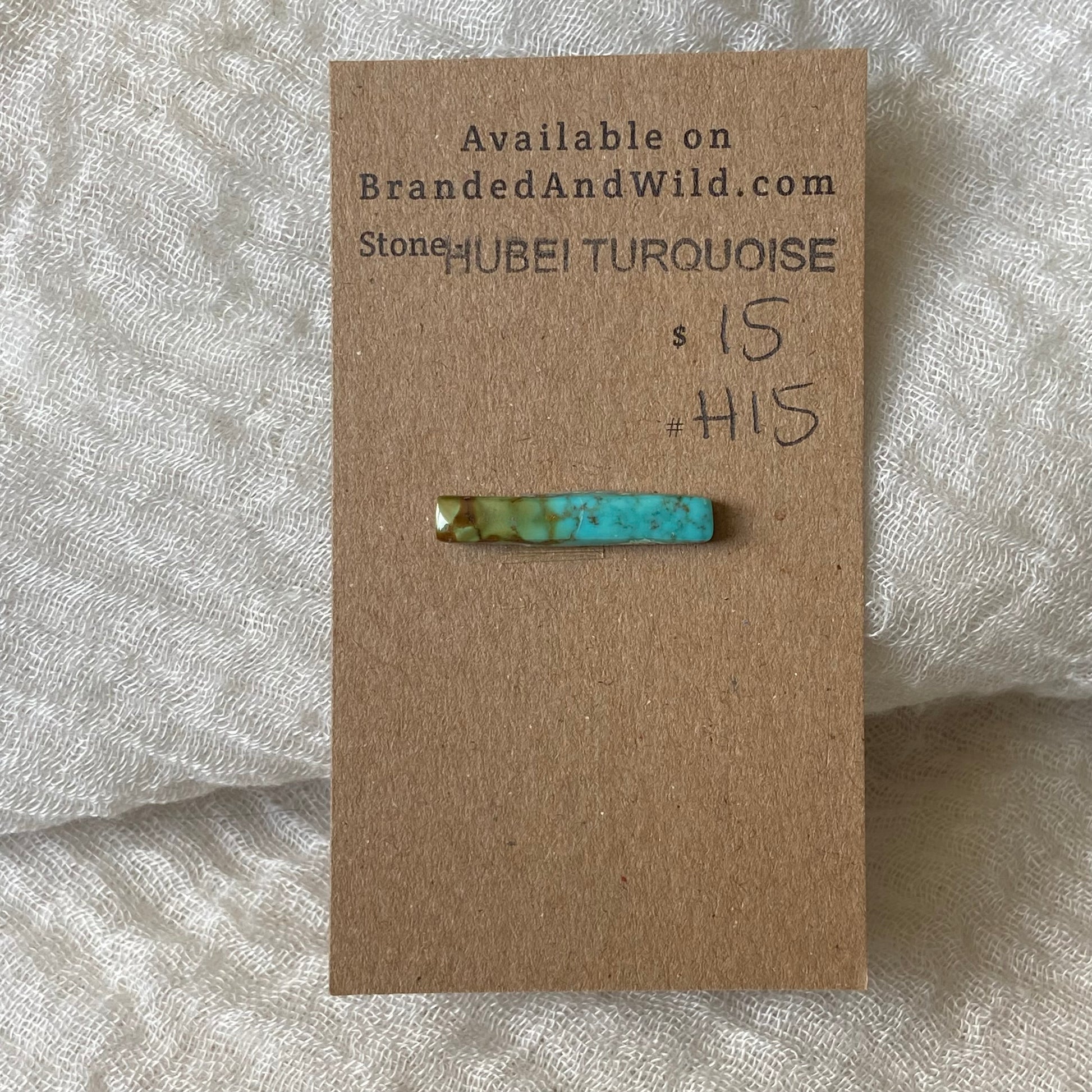 Hubei Turquoise Cabochon - H15 92D4AC46-1D83-466B-84F3-E8FADB496CC9 Brandedandwild.com