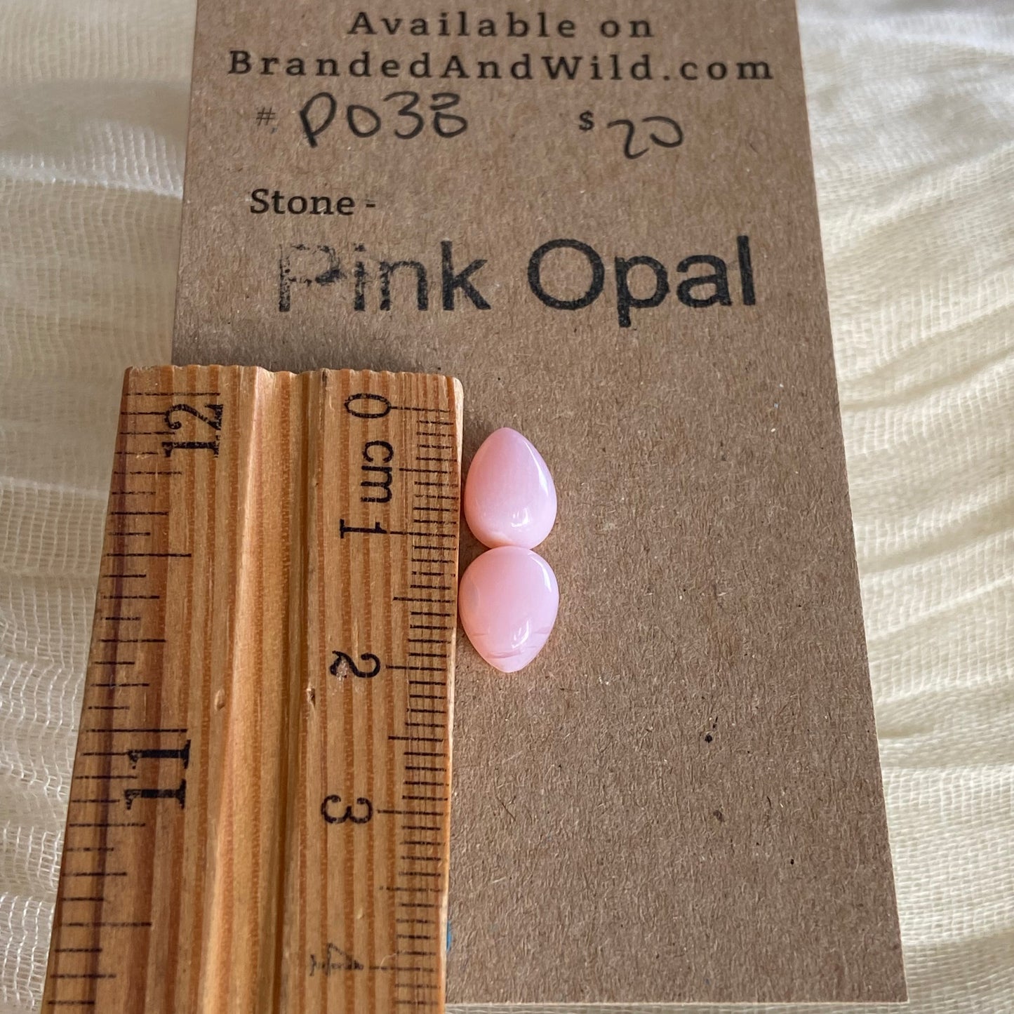 Pink Opal Cabochon - P038