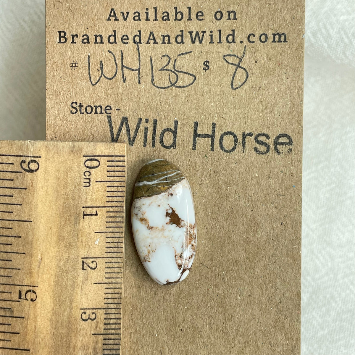 Wild Horse Cabochon - WH135 92EAAF25-DB18-445F-82CF-4FDBBFD2B143 Brandedandwild.com