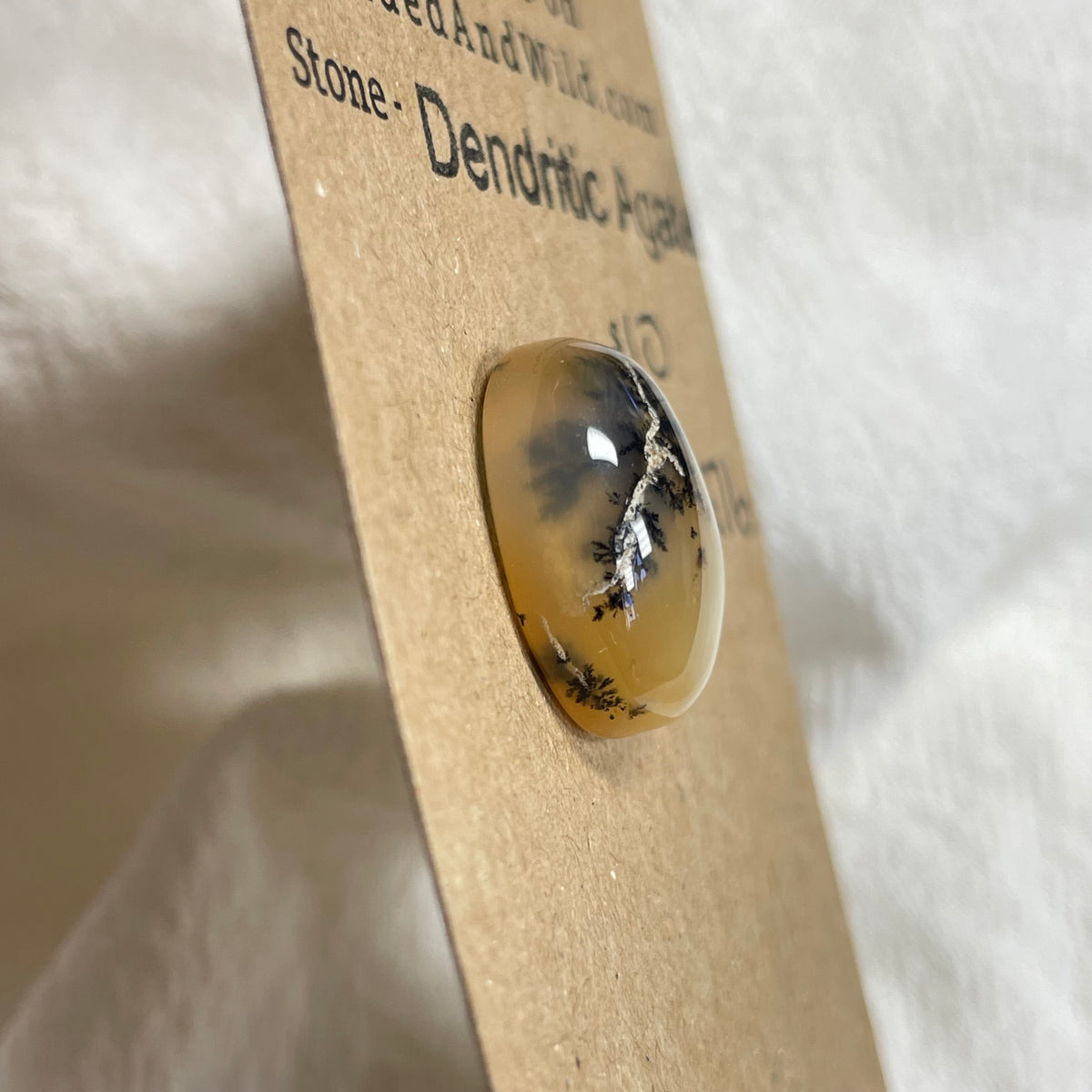 Dendritic Agate Cabochon - DA76 93015919-5C0A-430B-B829-B18DEB2D8AC6 Brandedandwild.com