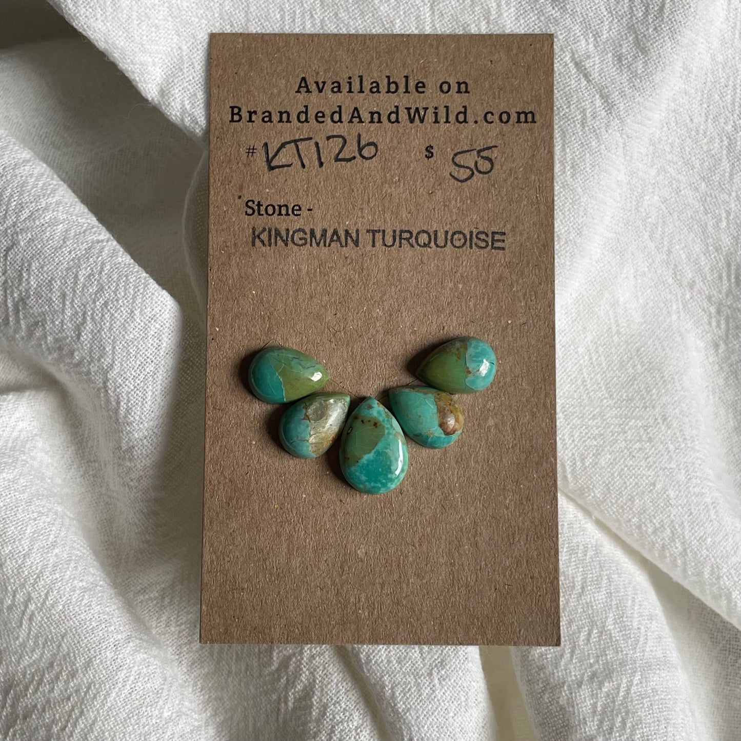 Kingman Turquoise Cabochon - KT126