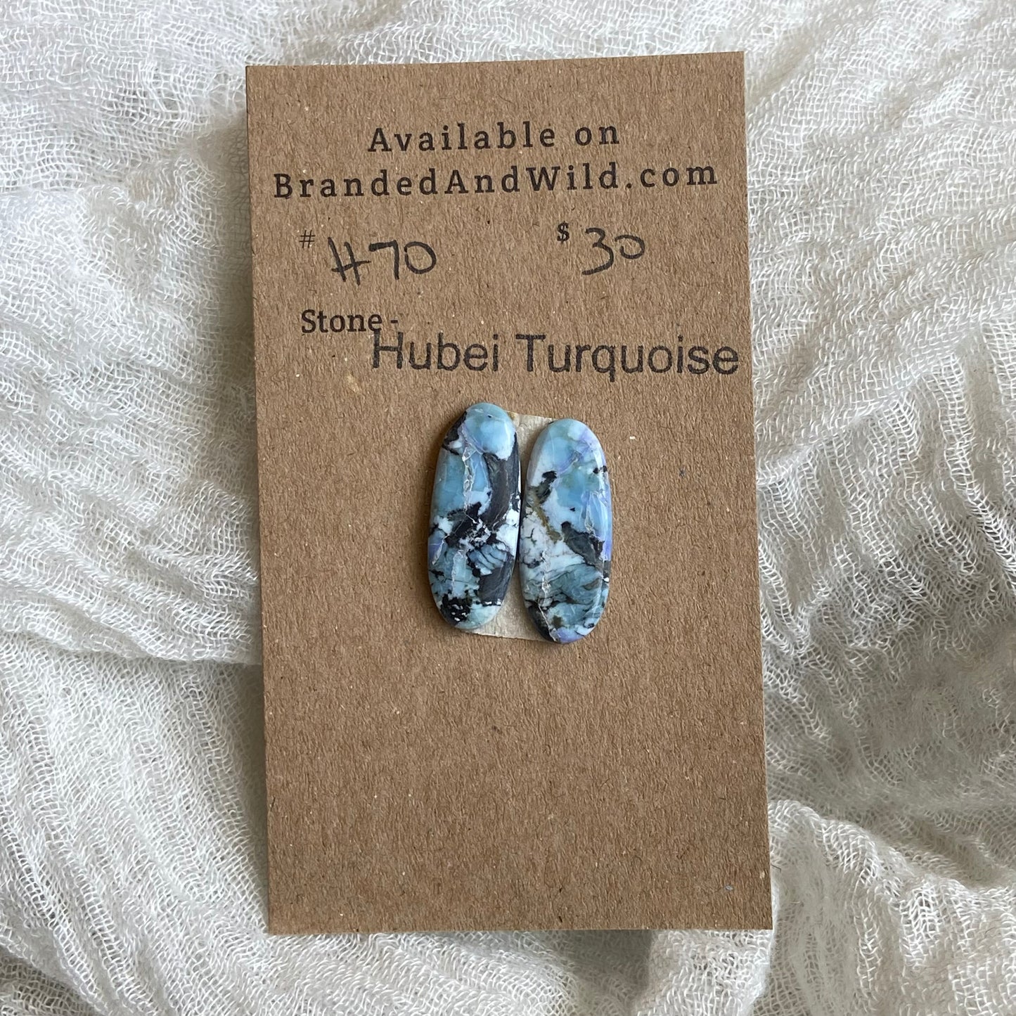 Hubei Turquoise Cabochon - H70