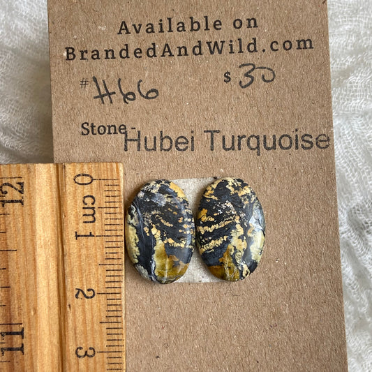 Hubei Turquoise Cabochon - H66 9308A4A2-7011-4FD7-96FA-47707F996FE4 Brandedandwild.com