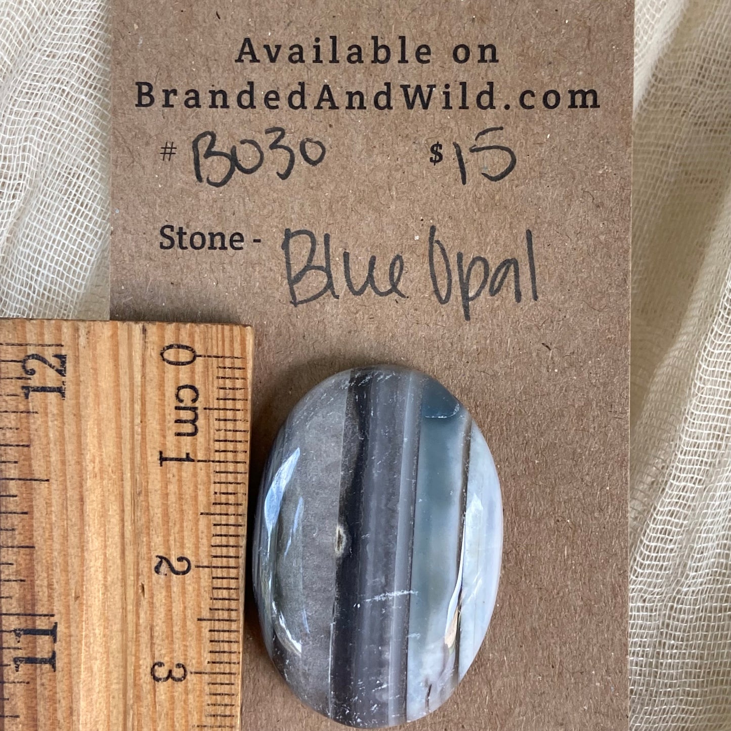 Blue Opal Cabochon - B030
