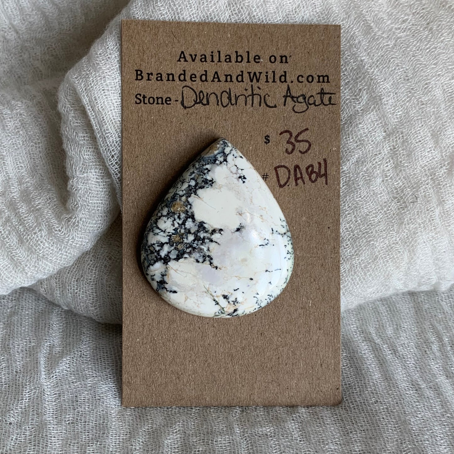 Dendritic Agate Cabochon - DA84