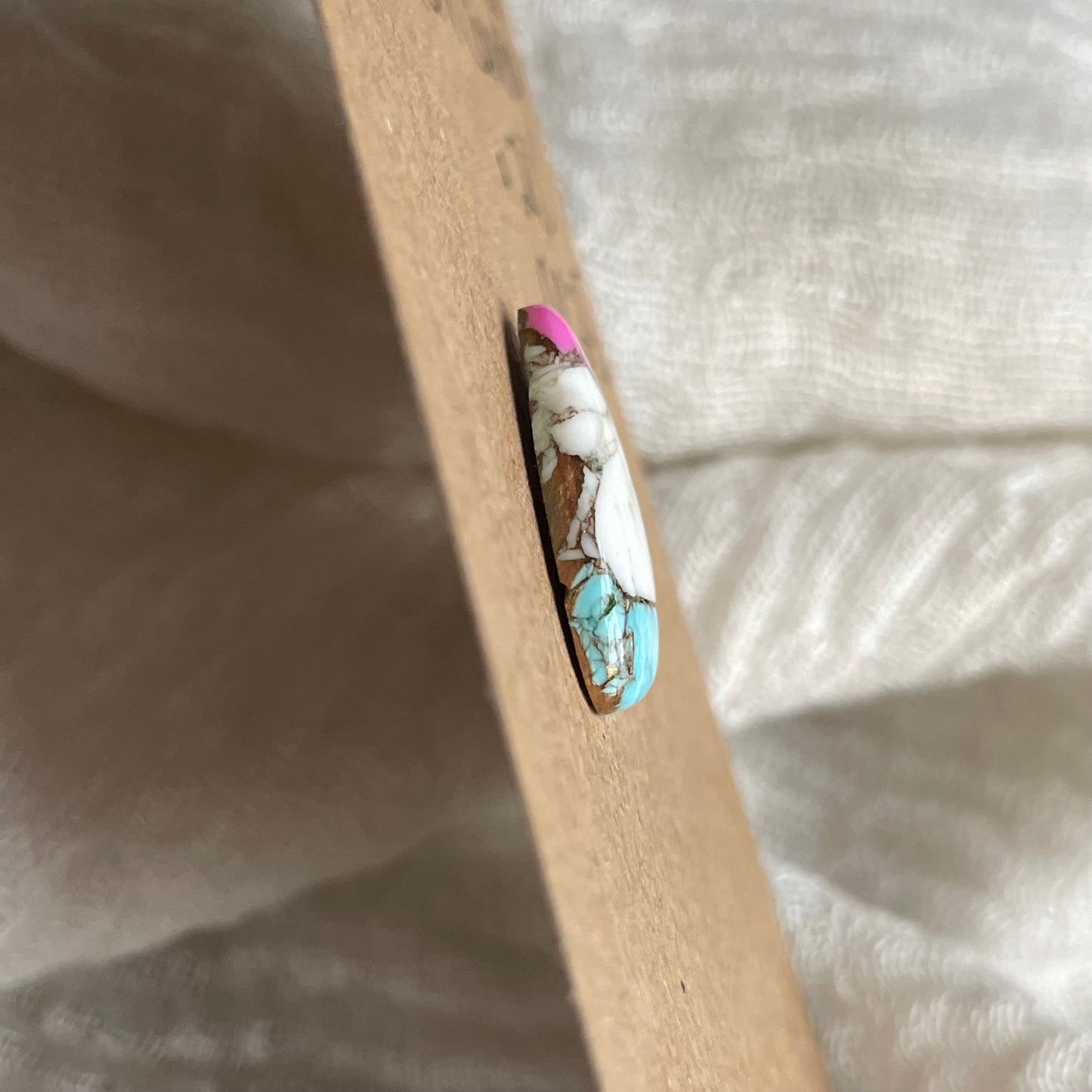 Cotton Candy Cabochon - CC25 935F4098-C8C4-4641-B62F-1BA9CC61C04B Brandedandwild.com