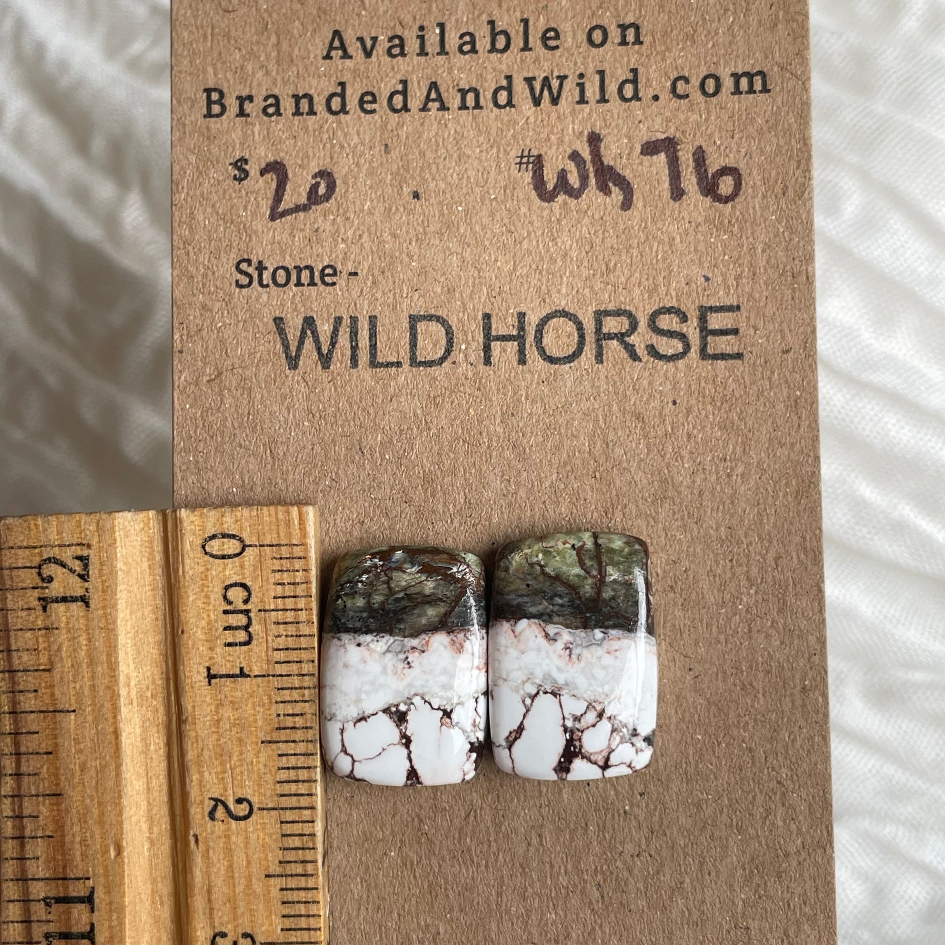 Wild Horse Cabochon - WH76 93621B04-9F3C-406A-8793-16C291100B52 Brandedandwild.com