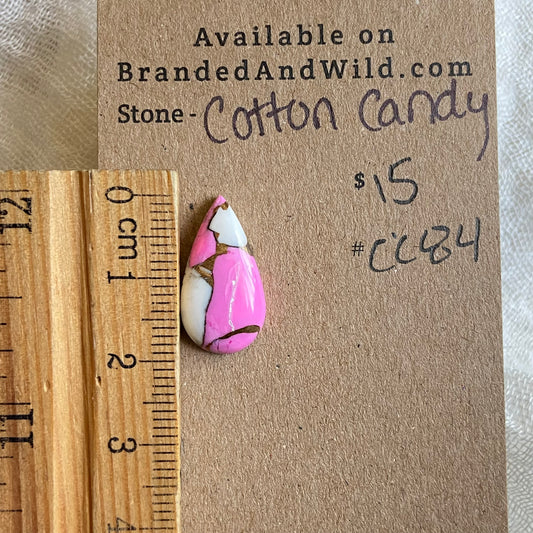 Cotton Candy Cabochon - CC84 937E32B4-B76D-4953-806D-D8A97CC69A06 Brandedandwild.com