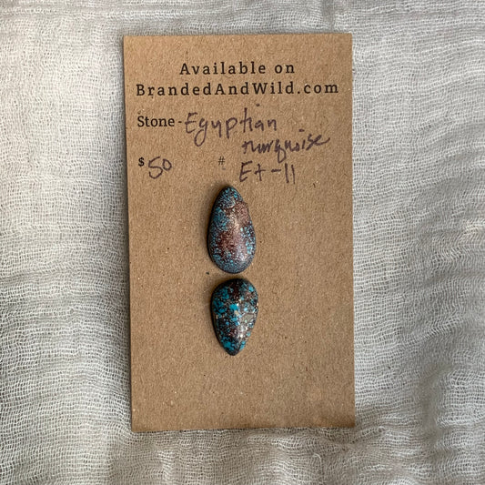 Egyptian Turquoise Cabochon - ET11