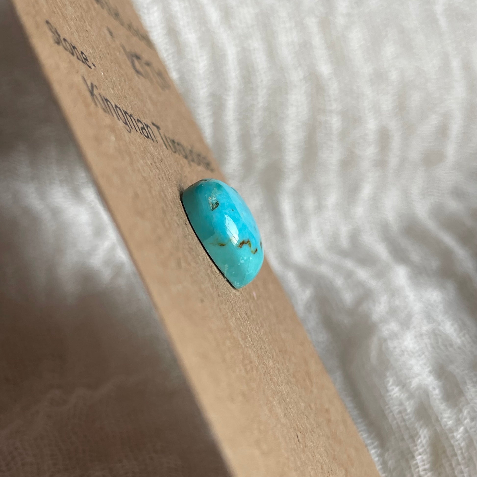 Kingman Turquoise Cabochon - KT70 9389B681-56DA-42B9-94DB-F481F6085CC2 Brandedandwild.com