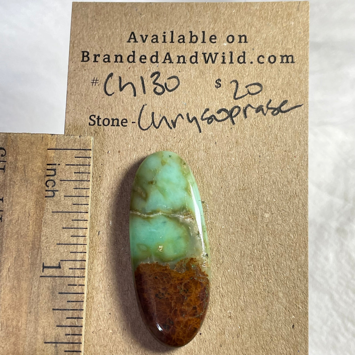 Chrysoprase Cabochon - CH130