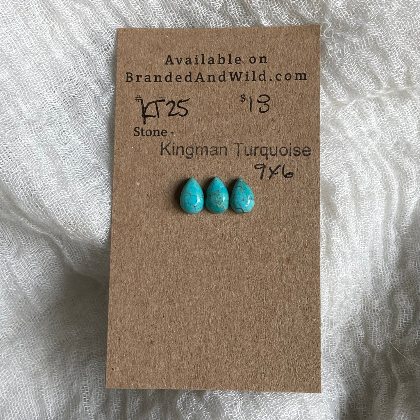 Kingman Turquoise Cabochon - KT25