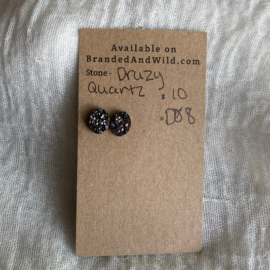 Druzy Quartz Cabochon - DQ8