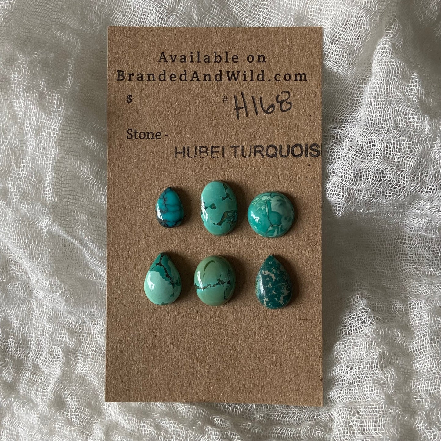 Hubei Turquoise Cabochon - H168