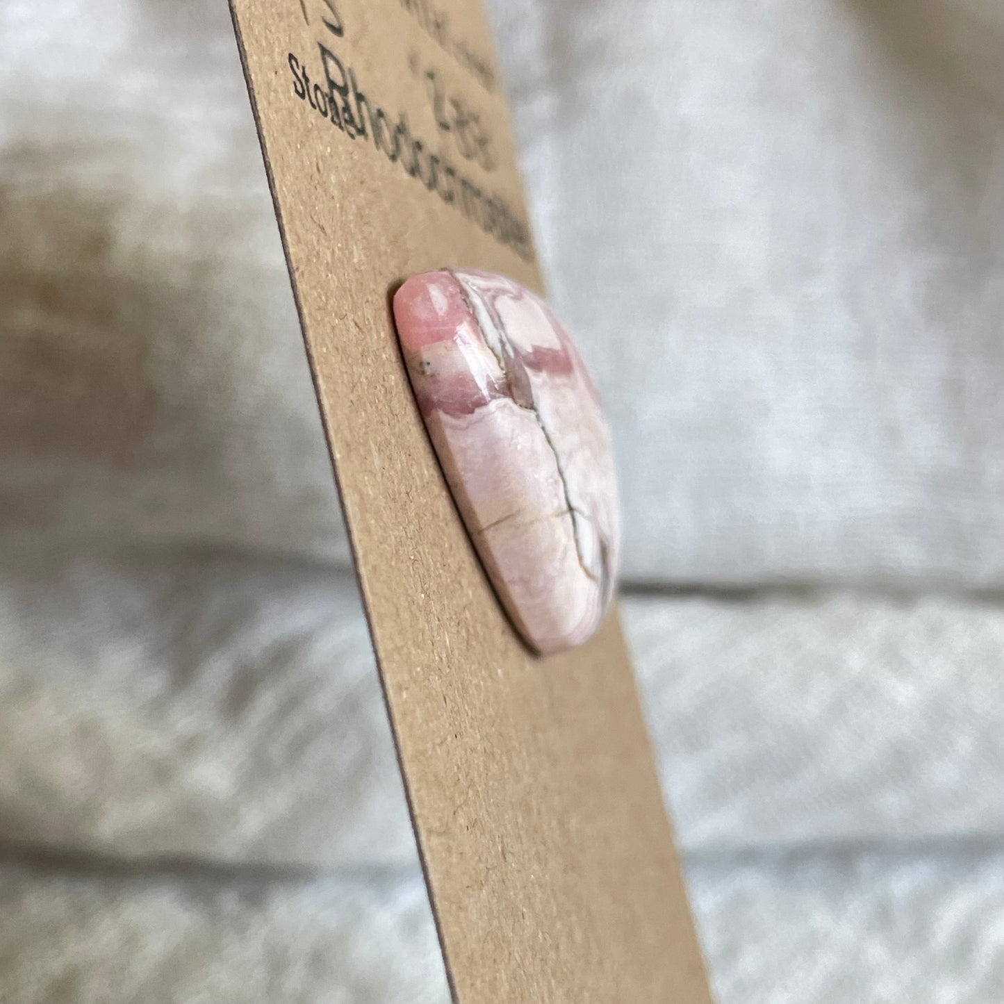 Rhodochrosite Cabochon - R88 942FEE31-A33D-4D7A-956C-2563AF0BF1F1 Brandedandwild.com