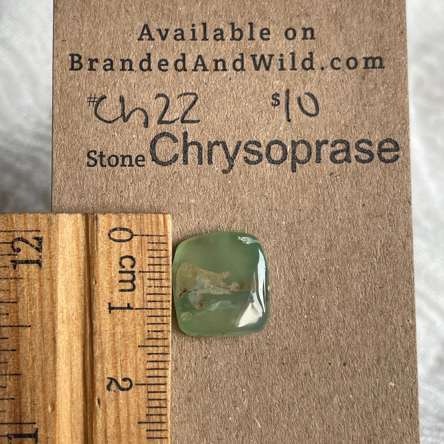 Chrysoprase Cabochon - Ch22