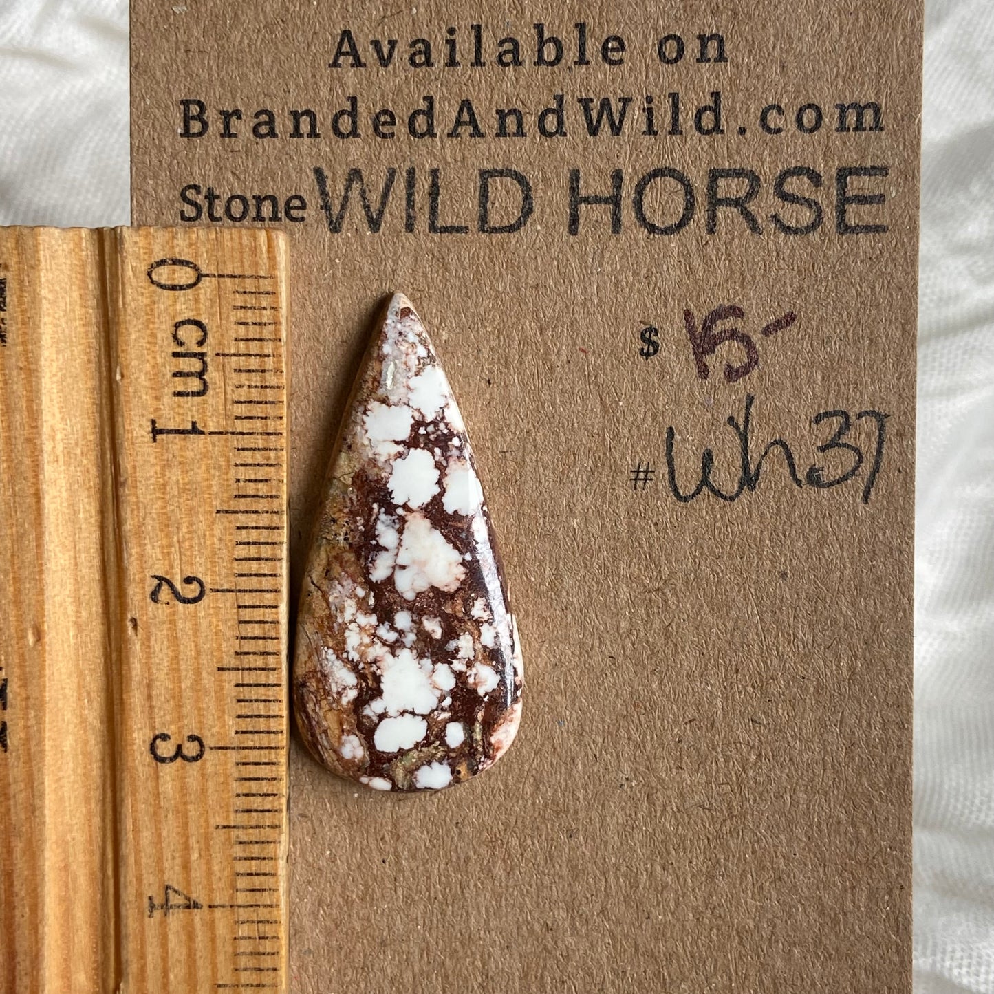 Wild Horse Cabochon - WH37 943D36F3-551F-4219-949B-7B9837354E05 Brandedandwild.com