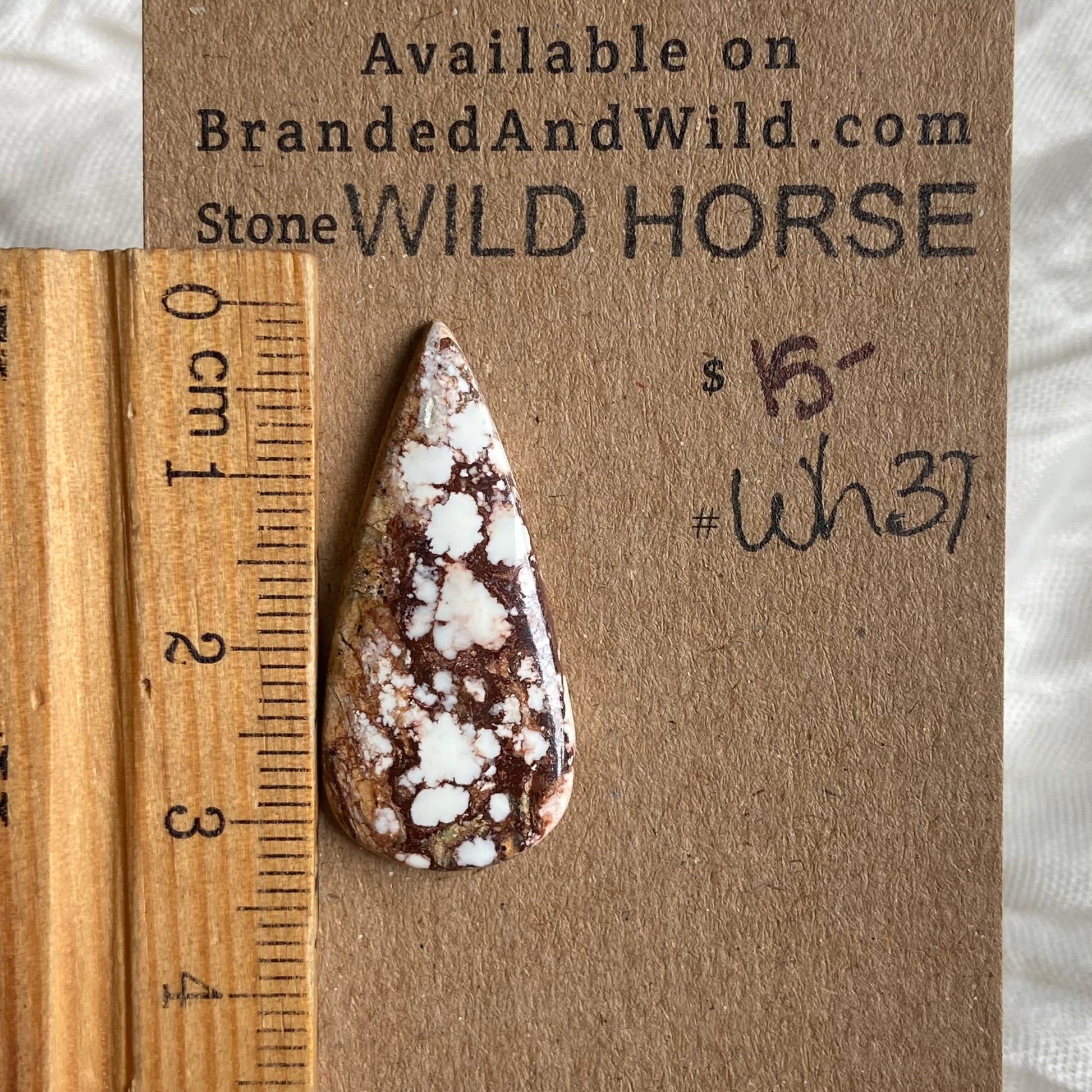 Wild Horse Cabochon - WH37 943D36F3-551F-4219-949B-7B9837354E05 Brandedandwild.com